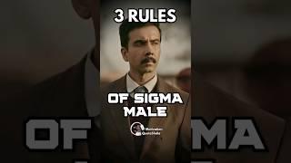 3 Rules of a SIGMA Male! Motivational Video for Students #studymotivation #sigmarules