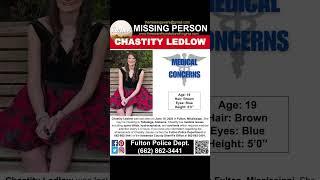 19 YEAR OLD CHASTITY LEDLOW IS MISSING FROM FULTON MISSISSIPPI!!!  HELP BRING HER HOME SAFE!!!