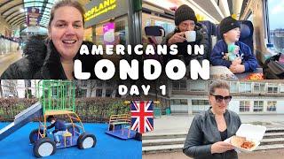 AMERICANS IN ENGLAND: London Part 1 | Travel family vlog