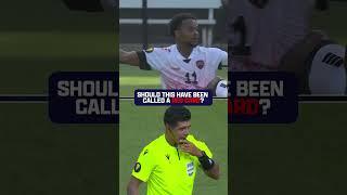 Should this have been called a Red Card?  🟥 #GoldCup #RedCard