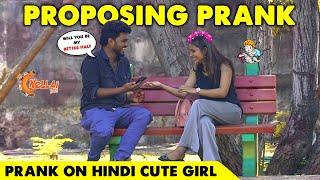 ️TAMIL Guy Proposing HINDI GIRL Proposal Prank || Nellai360*