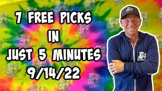 7 Free MLB Betting Picks, Totals, Props NRFI's Wednesday 9/14/22  Sports Betting Picks