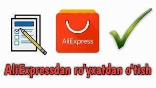 Aliexpress ro'yhatdan o'tish // Алиехпресс руйхатдан утиш // Как создать Aliexpress аккаунт