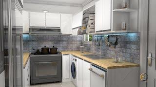 How to make a kitchen Sketchup +vray 5.2 _ part 2