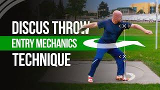 Discus Throw Technique & Drills | Entry Mechanics