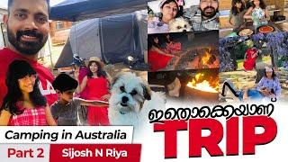 2 nights of tent️camping & lots of Fun |Australia @Sijosh-cp @riyasijosh14