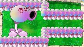 99 Scaredy Shroom vs 99 Hypno Shroom vs Gargantuar - Plants vs Zombies Hack