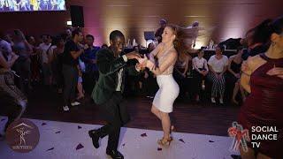 Social Dancing Mouaze Konate & Martina Gojkosek #live2mambo Budapest