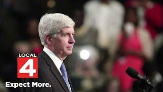 Former Michigan Governor Rick Snyder steps back into politics