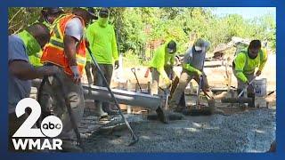 Construction begins for new affordable housing in East Baltimore