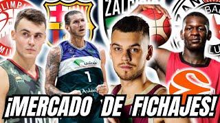 ¡OSETKOWSKI y el BARÇA! ¡NTILIKINA, LUNDBERG y ¿BONGA? en PARTIZAN! | MERCADO EUROLIGA | 2 Colegas