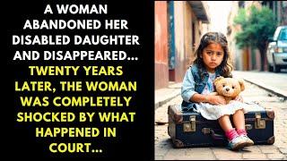 A WOMAN ABANDONED HER DISABLED DAUGHTER AND DISAPPEARED… TWENTY YEARS LATER, THE WOMAN WAS...