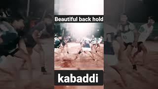 Back hold #skill #shortkabaddi #motivation #video