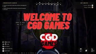 WELCOME TO CGD GAMES