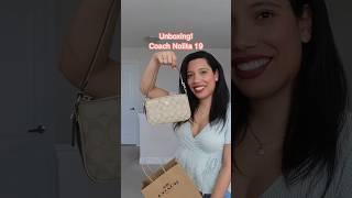 Unboxing Coach Nolita 19 #handbags #fashion #coach #coachbag #shorts