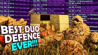 The BEST DUO Defending Against The WORST ALPHA You Will EVER SEE xD ARK Ascended PvP Ep.8