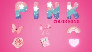 THE PINK COLOR SONG | Colours for kids | Sooloo kids