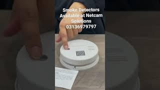 Smoke Detectors Available at Netcam Solutions #netcamsolutions #smokedetactor