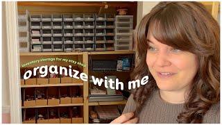 Inventory Storage Makeover! Tips & Tricks for Etsy Shop Inventory Organization