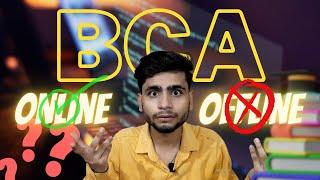 BCA Online Karen Ya Offline | Is Online BCA In 2024 Worth It ?