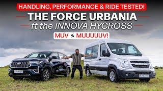 Force Urbania vs Toyota Innova HyCross | Handling, Performance & Ride Compared | ZigWheels.com