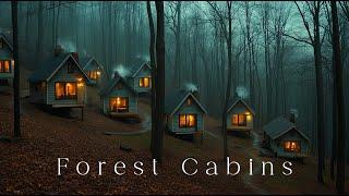 Forest Cabins - Beautiful Ethereal Ambient Music - Deep Healing Meditation Soundscapes