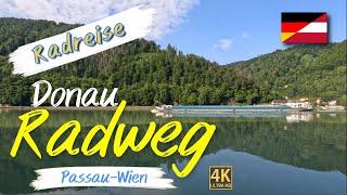 DONAURADWEG  PASSAU - WIEN    Tag 1/4     Passau- Aschach