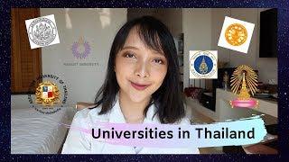 Universities in Thailand (speaking Myanmar)