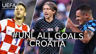  CROATIA 2022/23 #UNL All GOALS to reach the finals!!