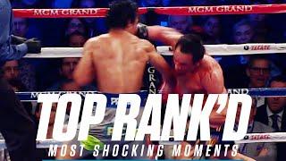 The Most Shocking Moments In Boxing! | TOP RANK'D