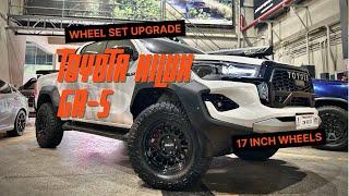 2024 HILUX GRS | 17 inch | Wheel set upgrade