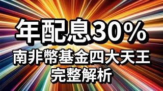 年配息30%！解析南非幣基金四大天王 【韭韭的奇妙冒險 EP12】