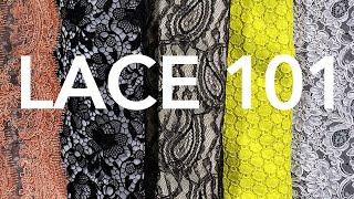 Learning About Fabrics 6: How to Design with Lace