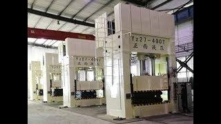 A Press Shop Built By Zhengxi _ hydraulic press machine supplier in China