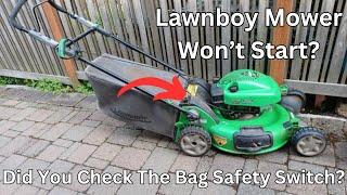 Lawnboy / Toro Lawnmower won't start? Try this simple fix