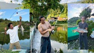 Fishing in pokhara. Depression ko therapy. Part-2