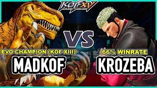 KOF XV  Madkof (Rugal/Dinosaur/Goenitz) vs Krozeba (Haohmaru/Goenitz/Darli)