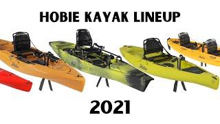 2021 Hobie Mirage Pedal Drive Kayak Line Up & Overview