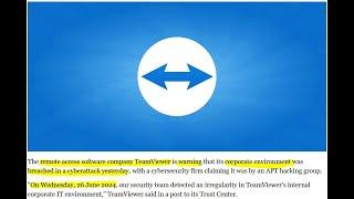 Team Viewer - Scripting - How to Completely Remove Team Viewer