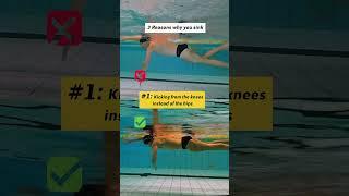 3 reasons why you sink when swimming freestyle #swimming