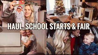 CHERRYZ HAUL, CHARLIE STARTS SCHOOL & FESTIVE FUN | Day in the life | Gifted