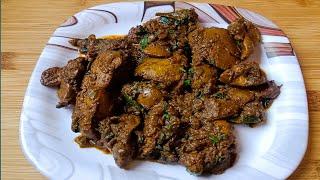 chicken liver fry/ Chicken Masala Kaleji Recipe | Chicken Lever Recipe | Kaleji Masala |