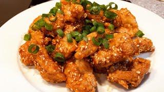 Chinese Sesame Chicken Recipe Better Than Takeout | FullHappyBelly #homecooking