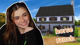 the sims 4 BUT i can only use horse ranch