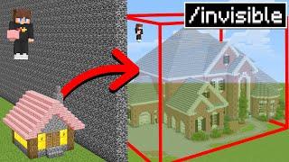 I Cheated with //INVISIBLE in a Minecraft Build Battle!