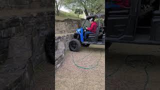 Polaris ranger crew northstar edition 6" portals climbing a wall