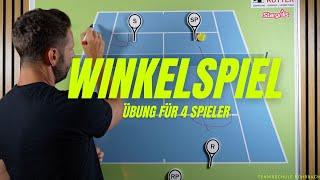 Winkelspiel - Übung für 4 Spieler!