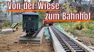 So entstand mein Bhf. Friedersdorf | Gartenbahn-Bau-Video