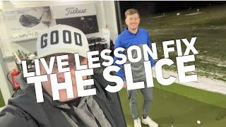 LIVE LESSON - Fixing a slice