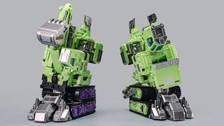 Legs of Devastator！Mecha Invasion GLA05 & GLA06 Giant Legion Heavy Builder Bonecrusher & Scavenger